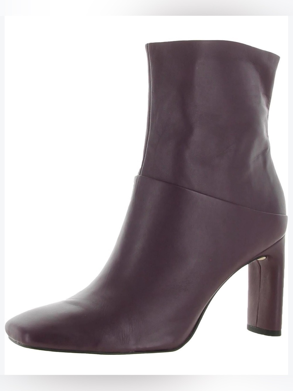 Franco Sarto Women’s Flexa Leather Square-Toe Booties – Size 7